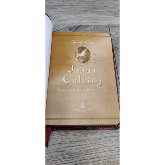Jesus Calling : Enjoying Peace in His Presence Imitation Leather 2004-Christian - Picture 7 of 10